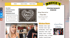 Desktop Screenshot of brucesbar123.com